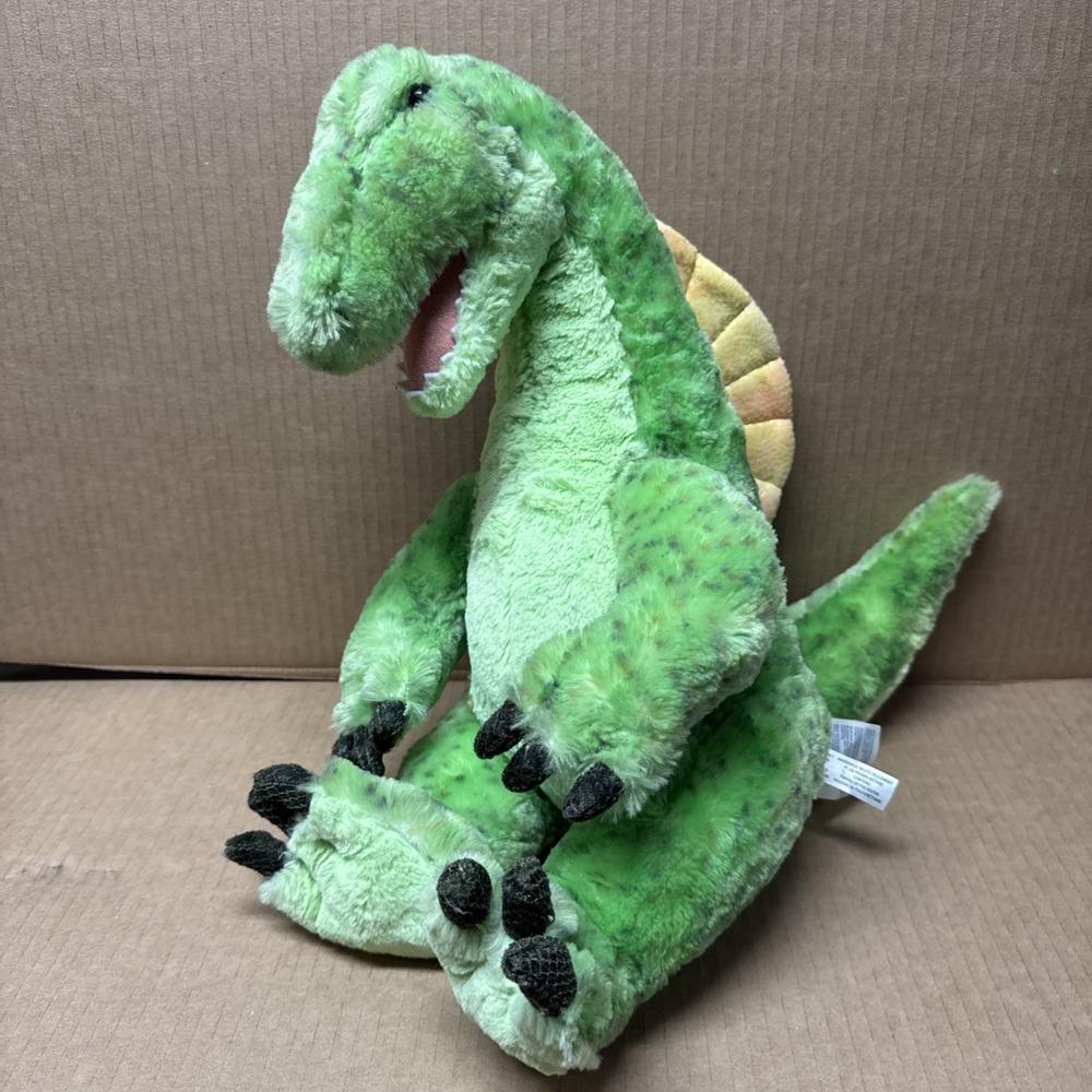 Build A Bear Dinosaur Green Spinosaurus‎ Plush Stuffed Animal Dino 15" 2014 #05